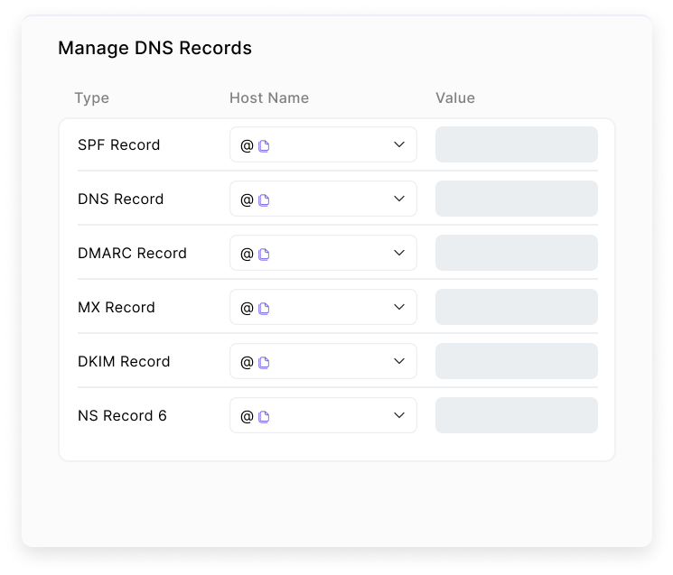 Managing DNS Records