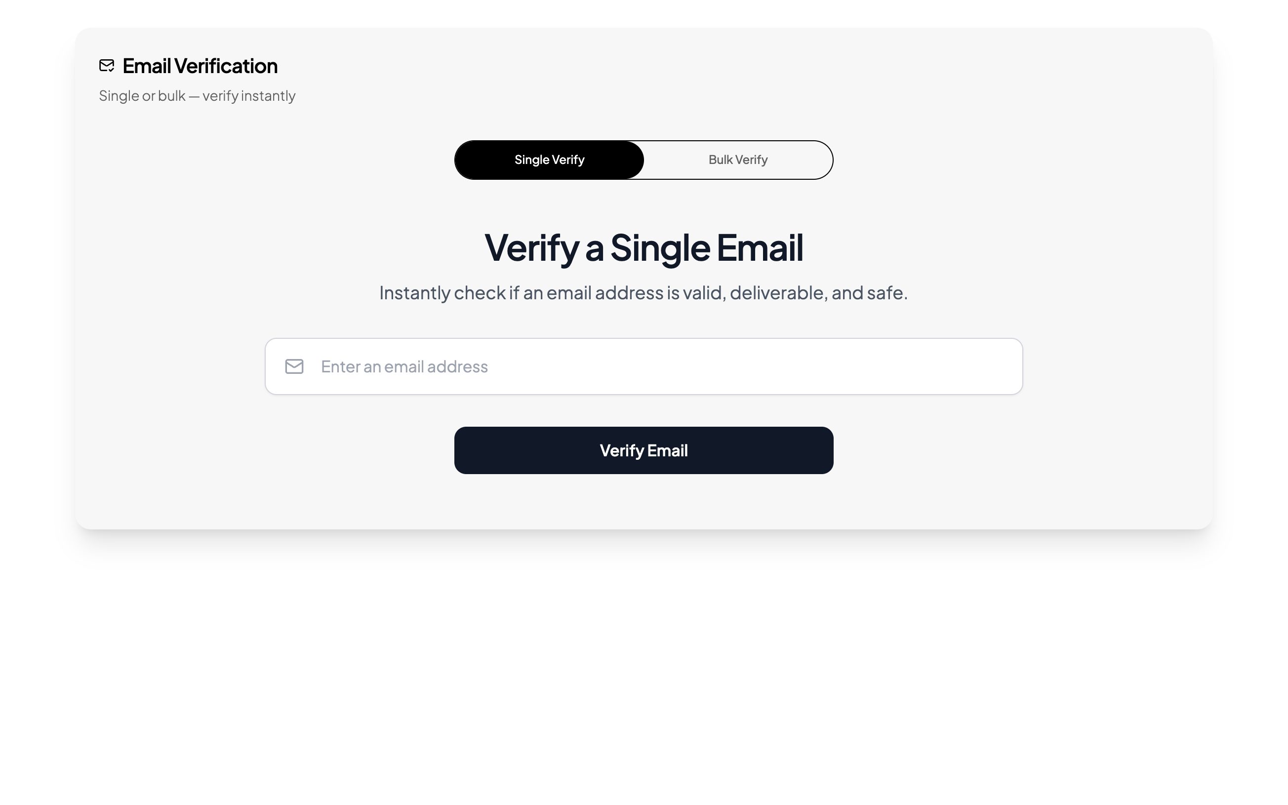 Email Verifier screenshot