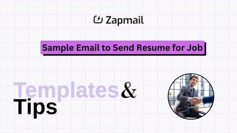 Sample Email to Send Resume for Job - Templates & Tips