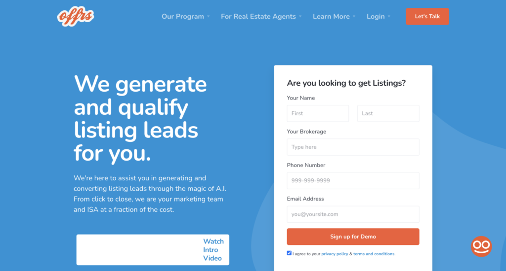 Offrs: AI-Powered Lead Generation with No-Contract Option