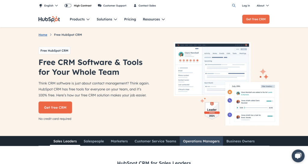 HubSpot: Complete CRM and Marketing Solution