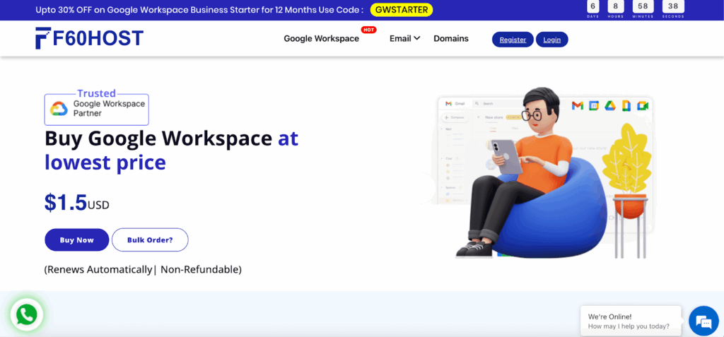 F60Host LLP Homepage