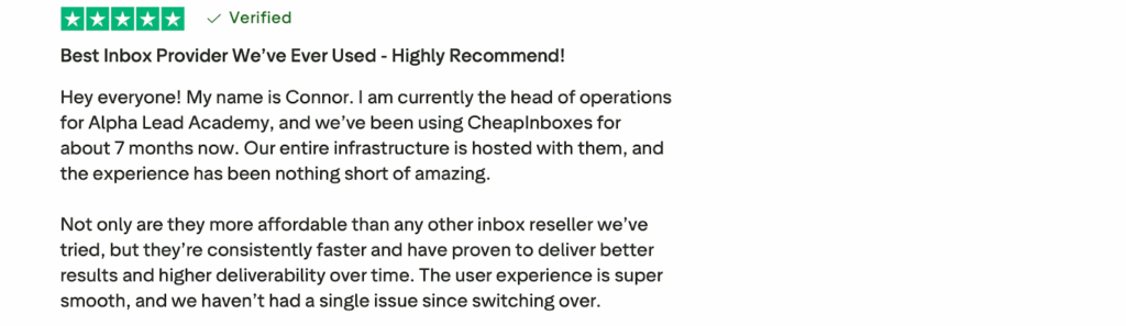 CheapInboxes review on affordability