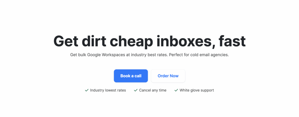 Cheapinboxes dashboard