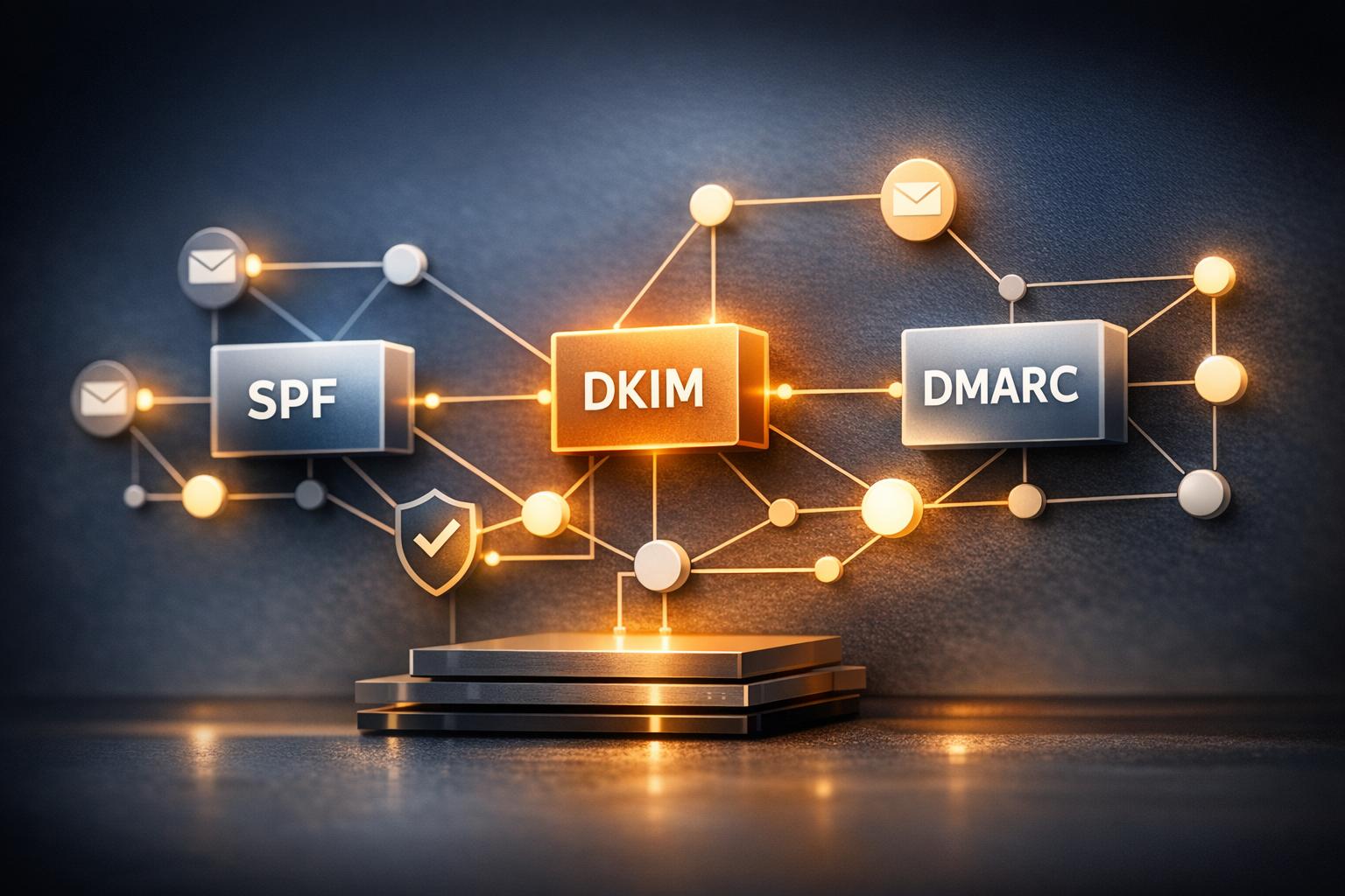 SPF, DKIM, DMARC: Automating DNS Records