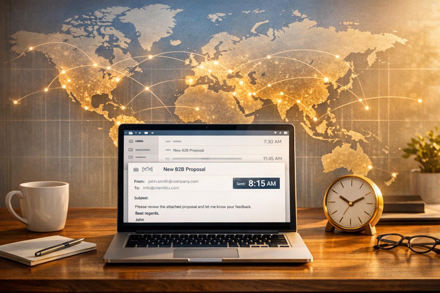 Best Times for B2B Cold Emails by Industry