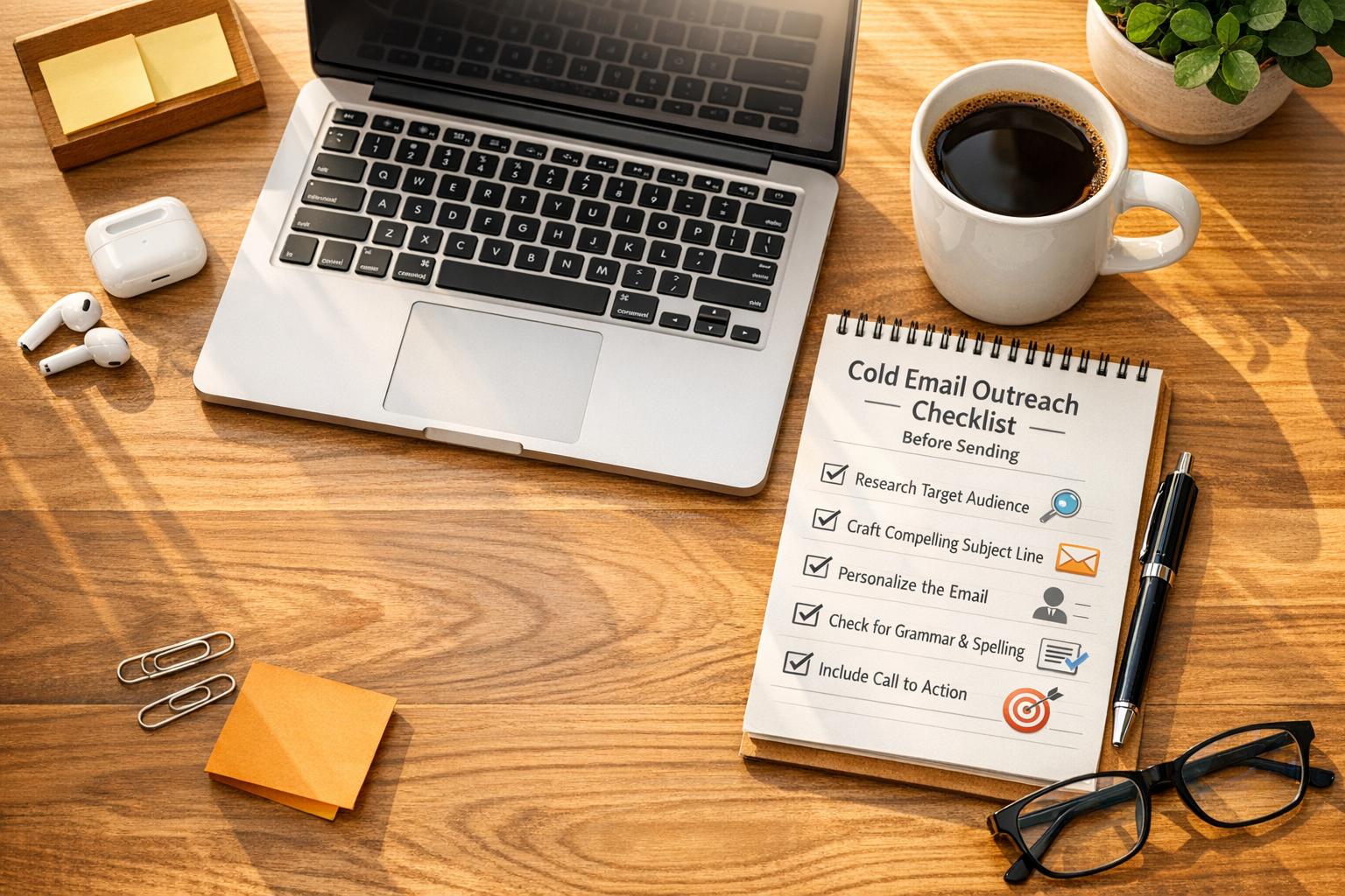 Cold Email Outreach Checklist: 12 Steps Before Sending