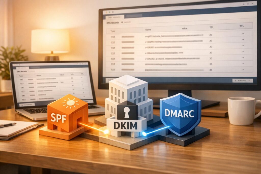 SPF, DKIM, DMARC: Setup for Mailbox Warming